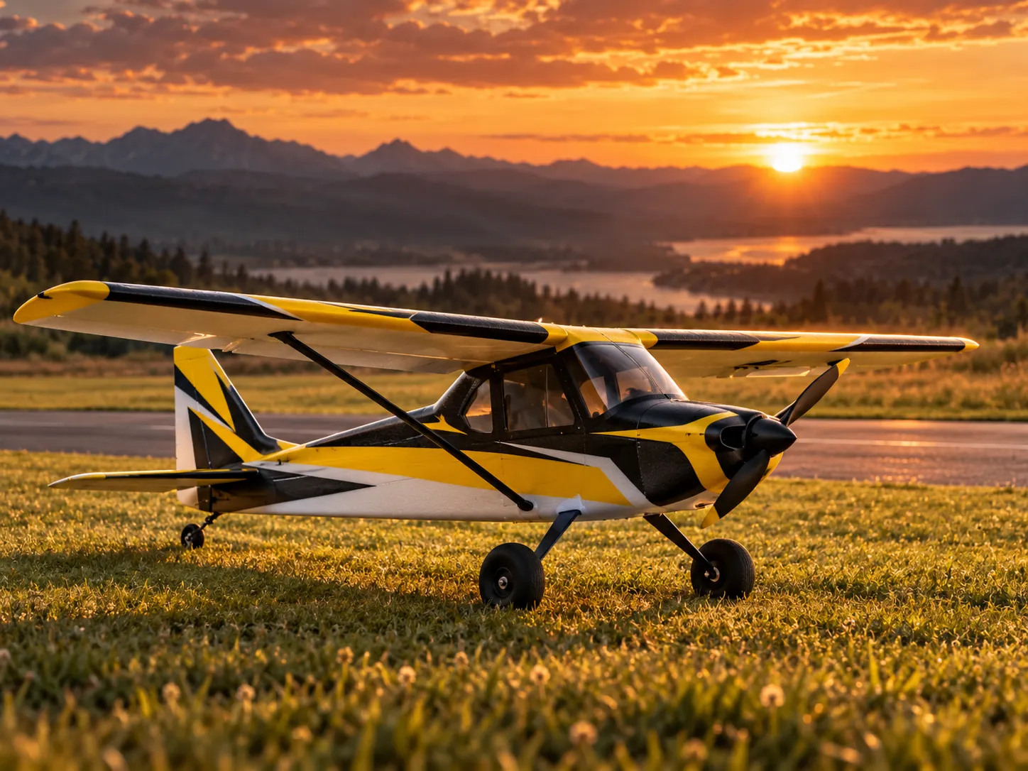 Illustrative category artwork: HobbyZone AeroScout S 2
