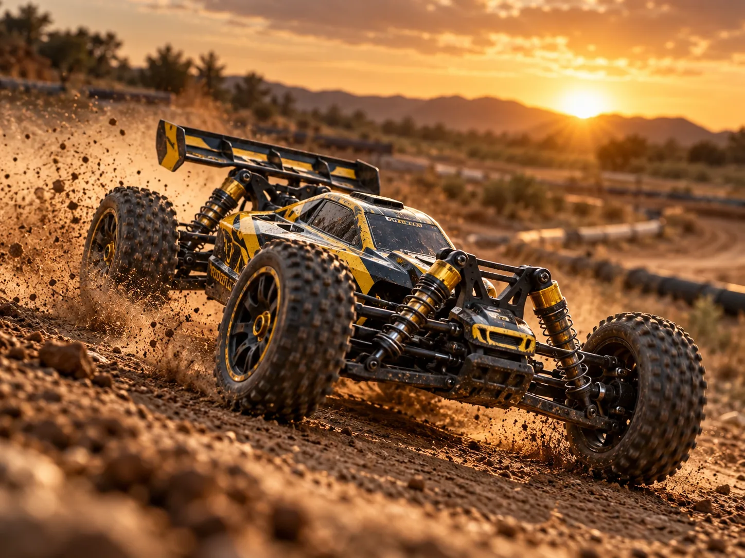 Illustrative RC vehicle scene